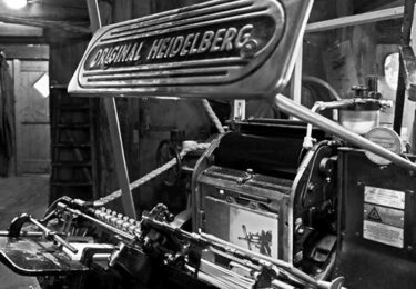 Foto bij het artikel: "Een drukkerij die indruk maakte"